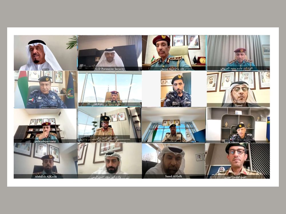 مجلس القيادات الشرطية الاتحادي يستعرض تقارير تشغيلية وعددا من السياسات المؤسسية بوزارة الداخلية