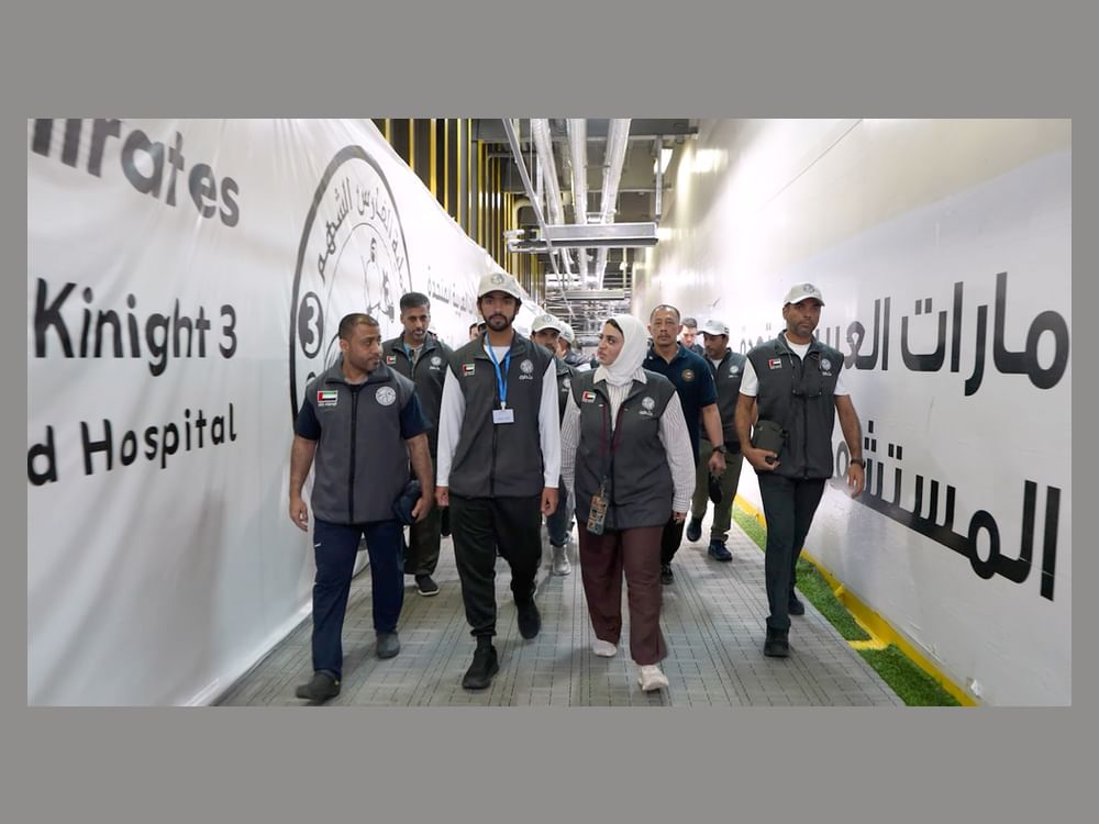 Future Leaders Empowerment Programme gains hands-on humanitarian experience at UAE Floating Hospital