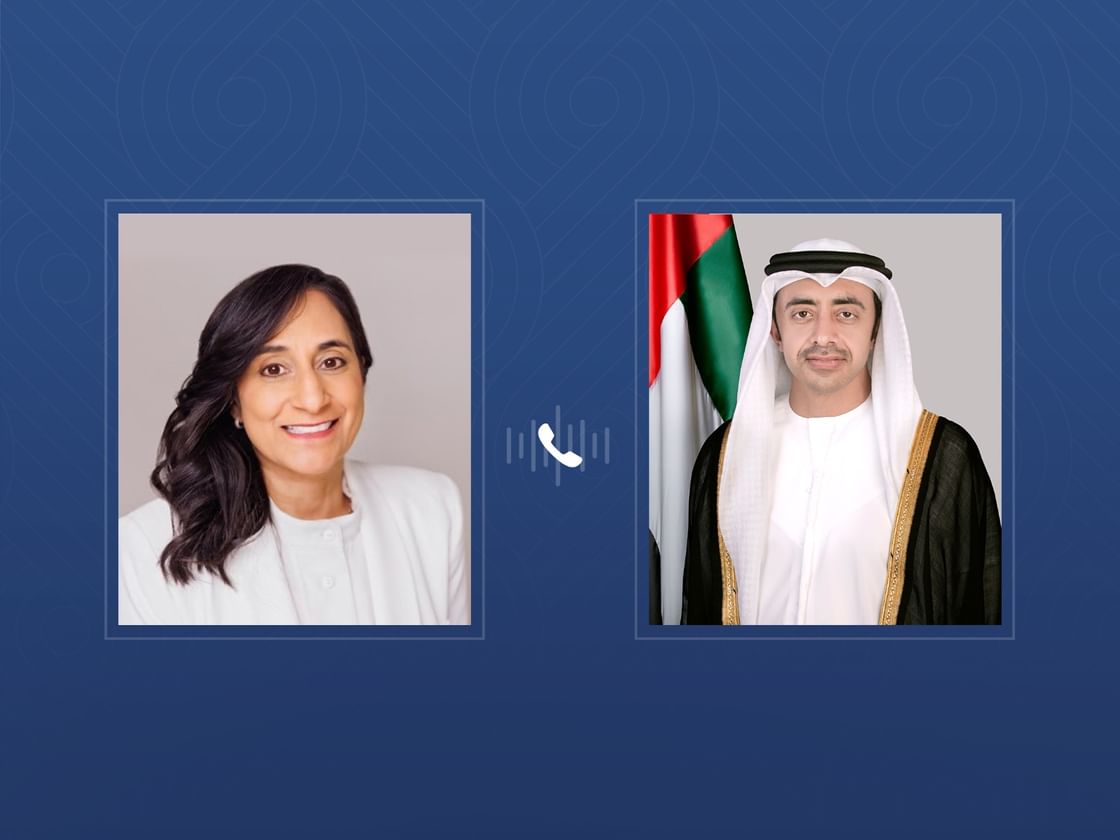 Abdullah bin Zayed, Canada's Foreign Minister discuss bilateral relations in phone call