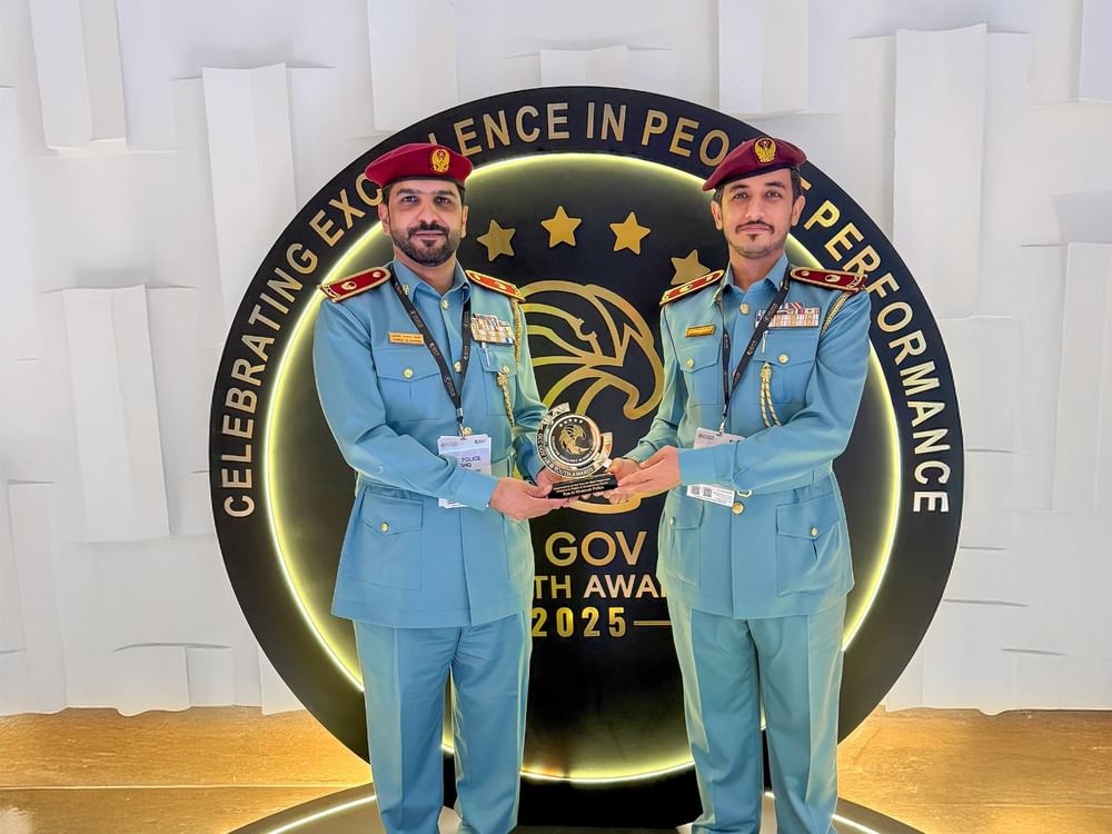 شرطة رأس الخيمة تحصد جائزتين بـ"قمة دول التعاون للموارد البشرية"