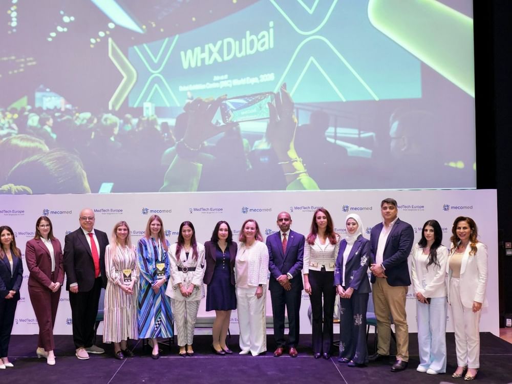 "ميكوميد" و"ميدتيك أوروبا" تناقشان التعاون التكنولوجي الطبي خلال معرض الصحة العالمي