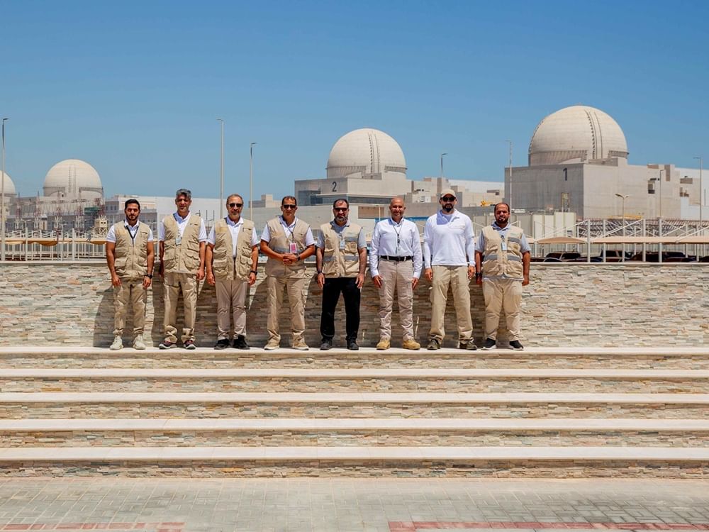 El director general de FANR visita la central nuclear de Barakah y destaca la supervisión regulatoria permanente