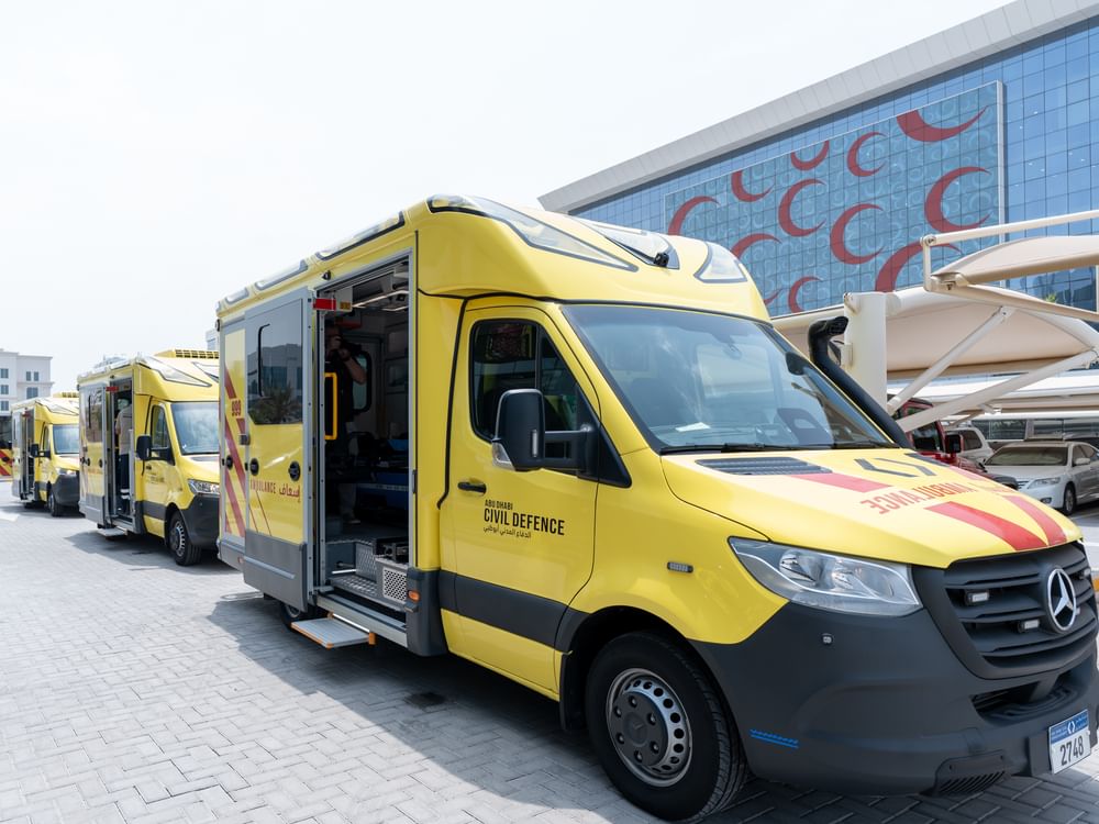 Abu Dhabi unveils new specialised smart ambulances to bring advanced emergency care closer to community