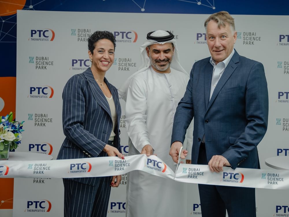 PTC Therapeutics inaugura escritório no Dubai Science Park