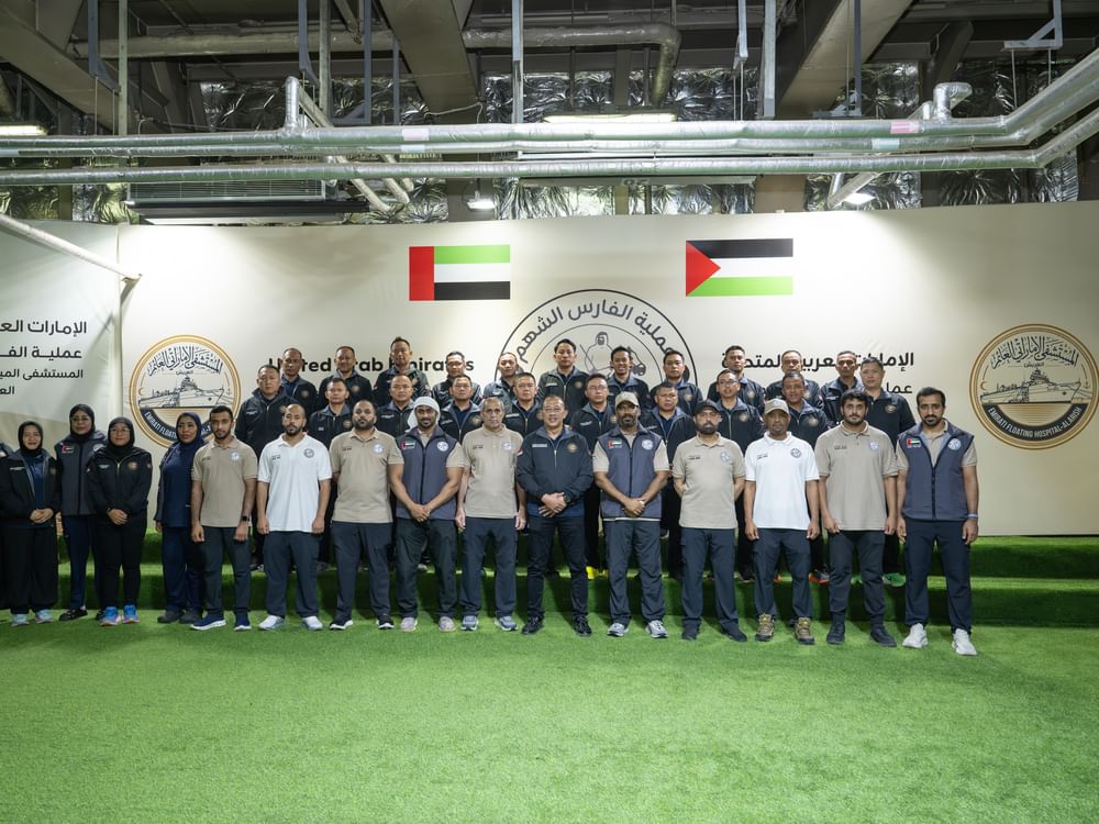 New batch of 25 Indonesian doctors, nurses begins work at UAE Floating Hospital in Arish