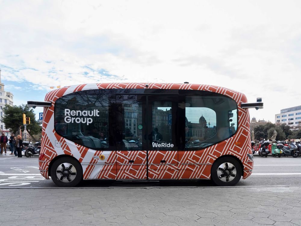 Driverless ‘bus of the future’ tested in Barcelona
