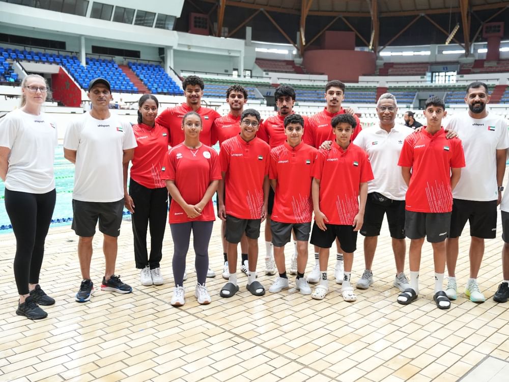 الإمارات تحصد 11 ميدالية وتحقق 5 أرقام قياسية في البطولة العربية للسباحة