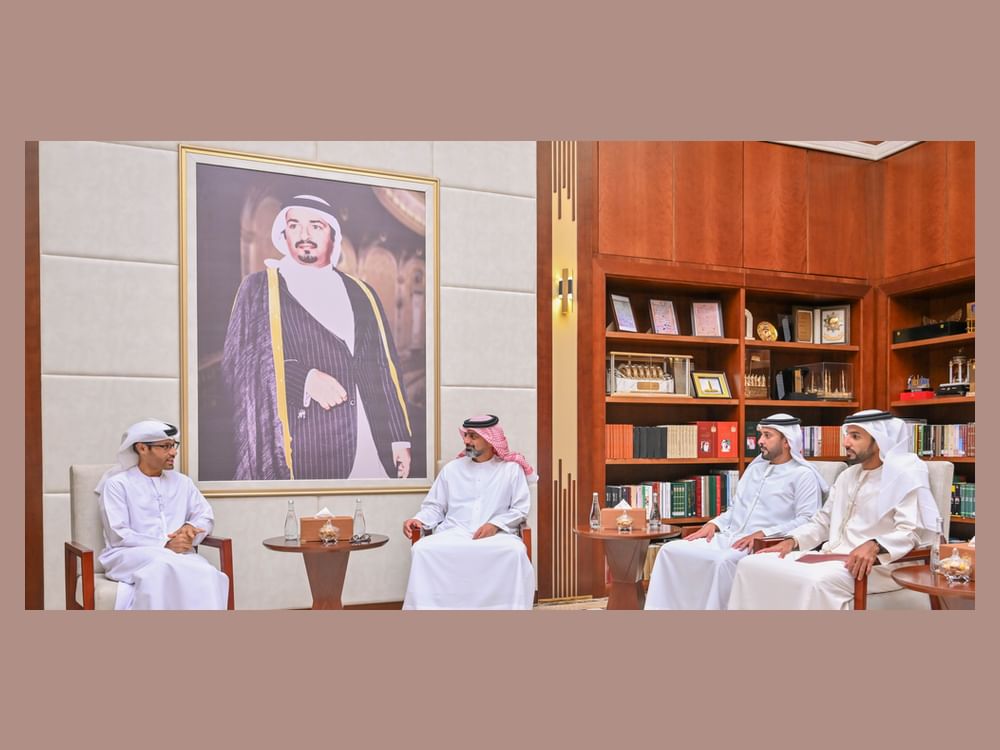 عمار بن حميد يستقبل رئيس مجلس الأمن السيبراني لحكومة الإمارات