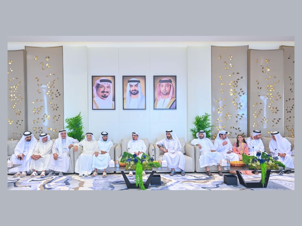حميد بن راشد يفتتح مجلس الحليو بعجمان ضمن مبادرات "عام المجتمع"