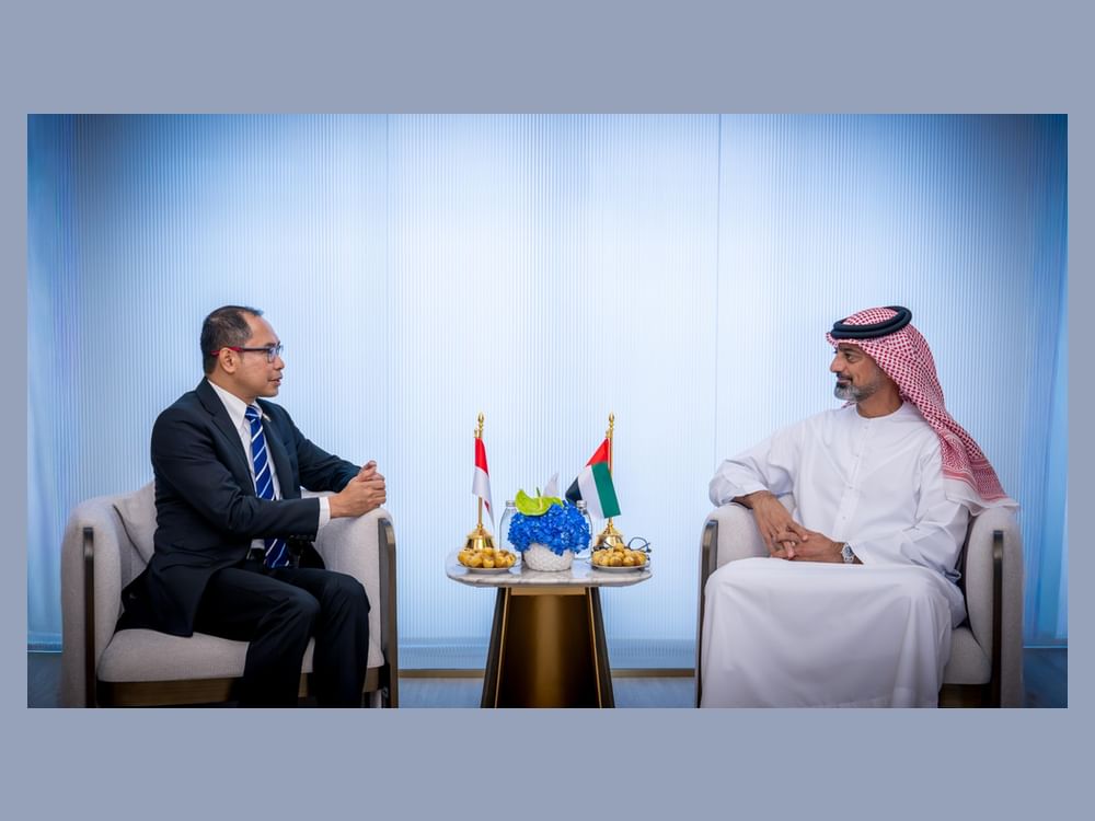 Ajman Crown Prince receives Ambassador of Indonesia