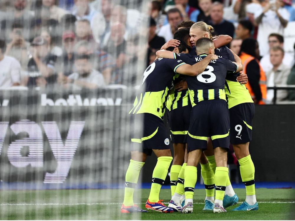 الدوري الإنجليزي .. مانشستر سيتي يفوز على وست هام ويتصدر جدول الترتيب