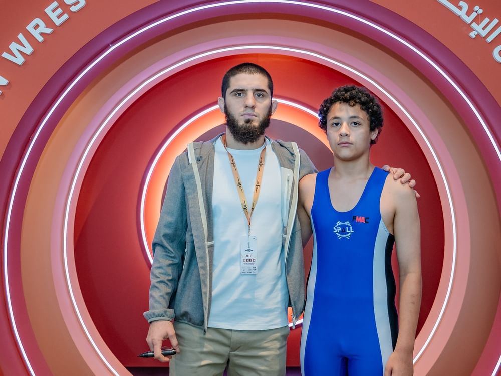 إسلام ماخاتشيف يشيد بالنسخة الأولى من بطولة كأس الاتحاد للمصارعة