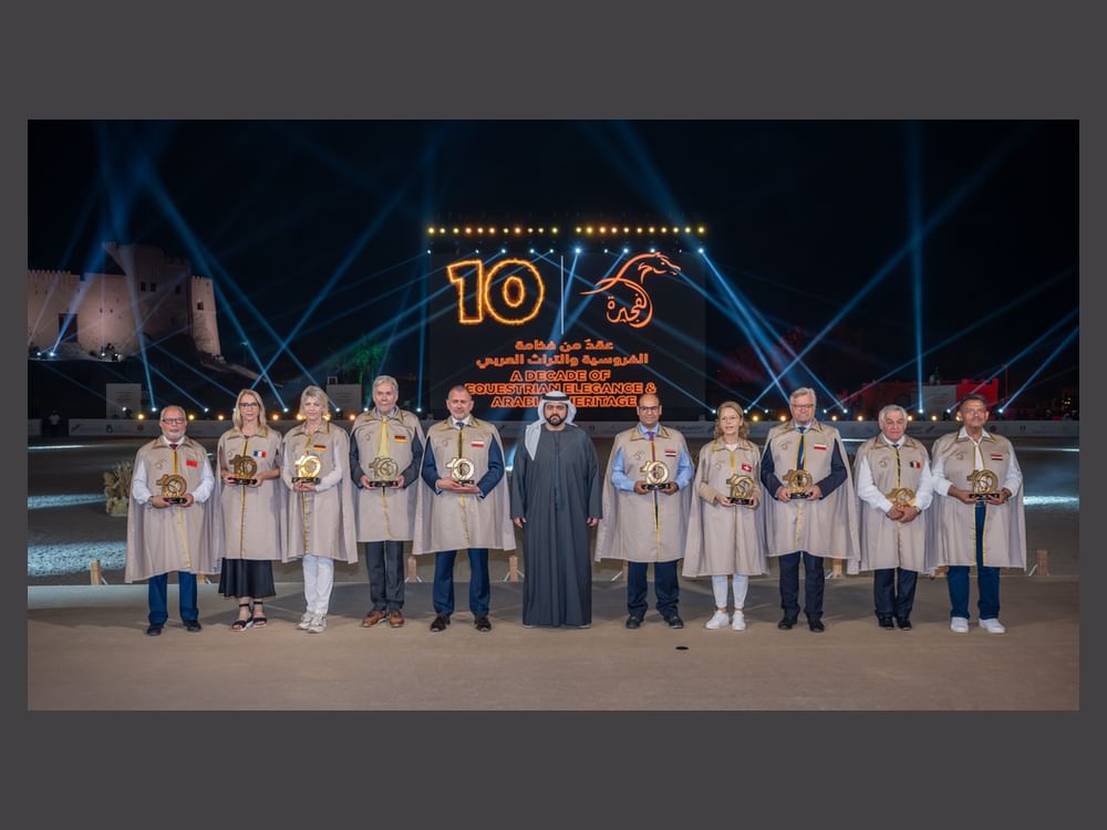 محمد الشرقي يشهد ختام النسخة العاشرة من بطولة الفجيرة الدولية للخيل العربي  