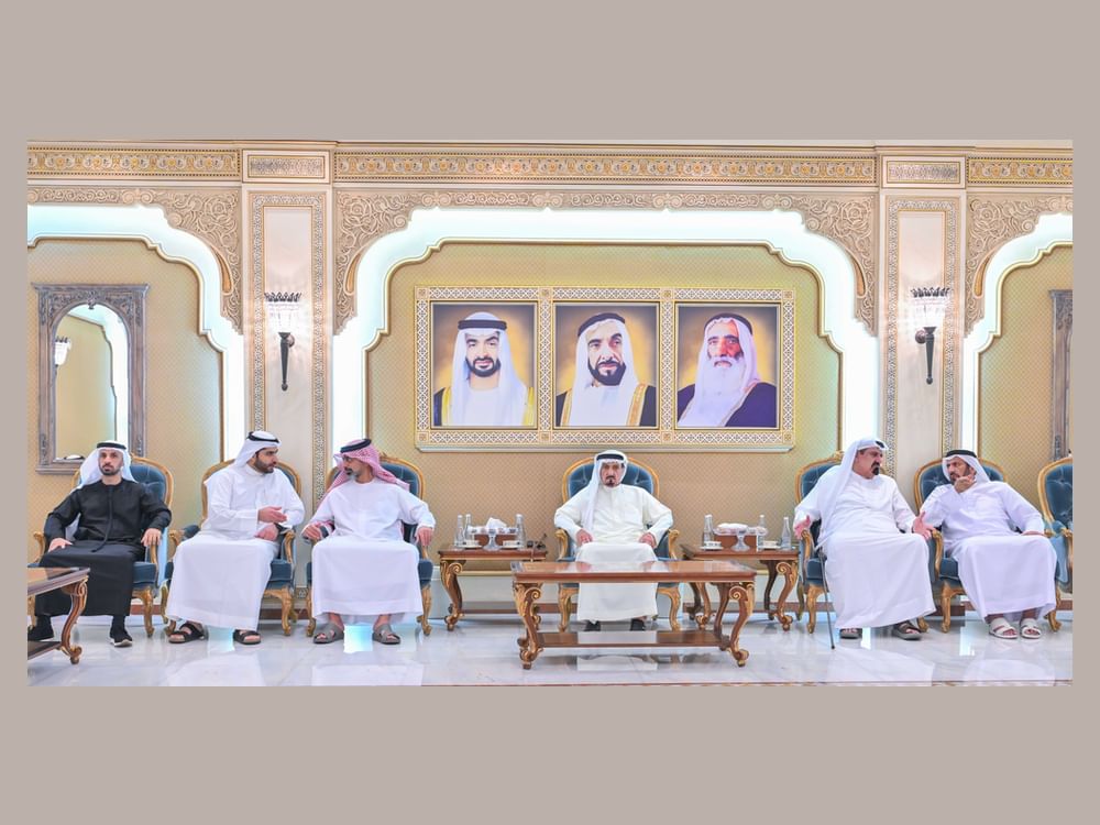 Ajman Ruler, Crown Prince continue receiving Ramadan well-wishers