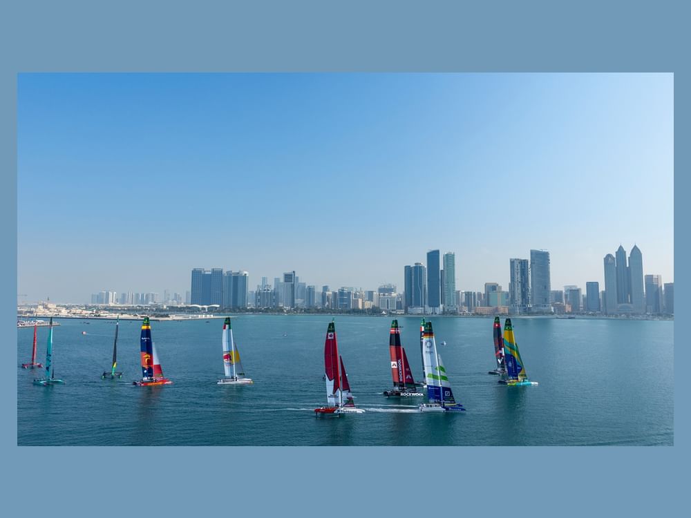 Denmark's ROCKWOOL tops event leaderboard at Mubadala Abu Dhabi Sail Grand Prix 2025 Season Grand Final