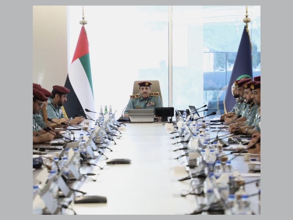 شرطة الفجيرة تناقش استعداداتها لاحتفالات عيد الاتحاد الـ 54