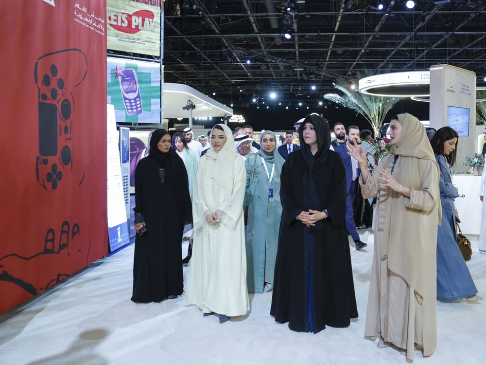 لطيفة بنت محمد تتفقّد فعاليات "قمة الإعلام العربي 2026"