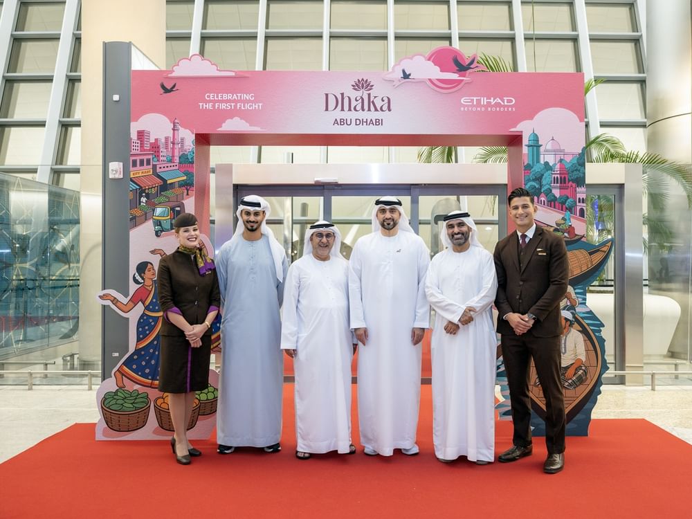 Etihad Airways launches inaugural flight to Dhaka