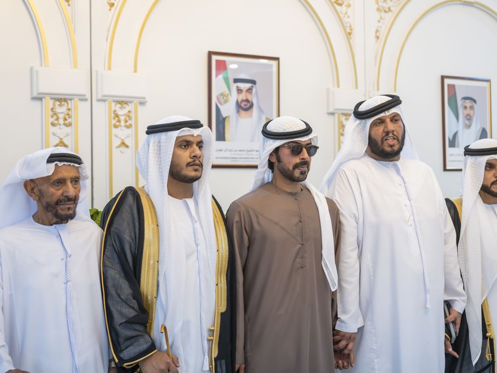 Khalifa bin Tahnoon bin Mohammed attends Al Rashdi family wedding reception