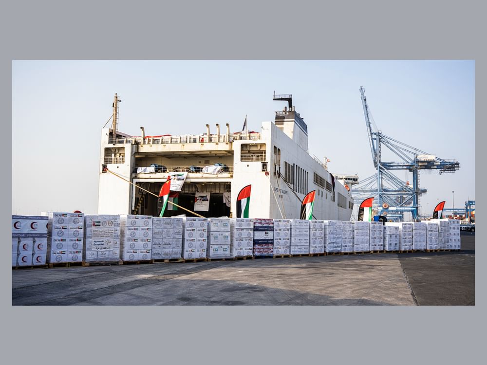 SCI contributes to preparing UAE humanitarian ship to Gaza