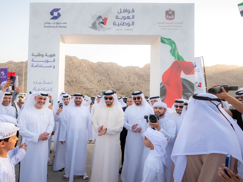راشد النعيمي يفتتح فعاليات قوافل الهوية الوطنية بمصفوت