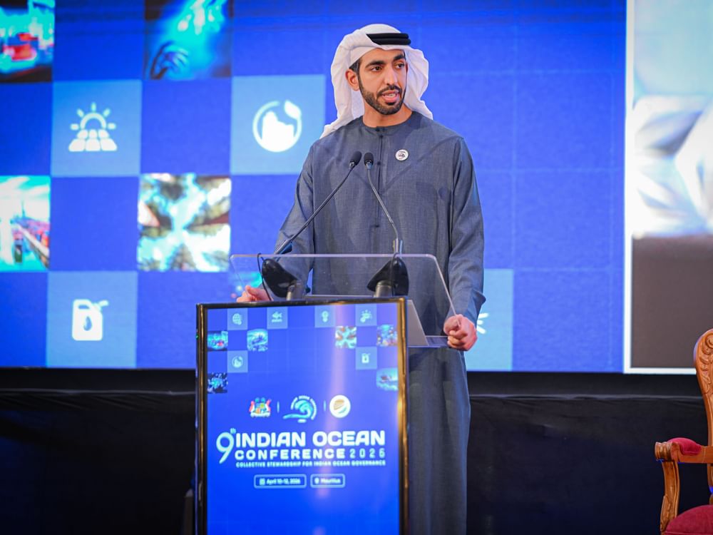 Shakhboot bin Nahyan participates in Indian Ocean Conference in Mauritius