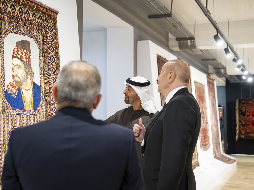 UAE President visits prominent landmarks in Karabakh, accompanied by President of Azerbaijan