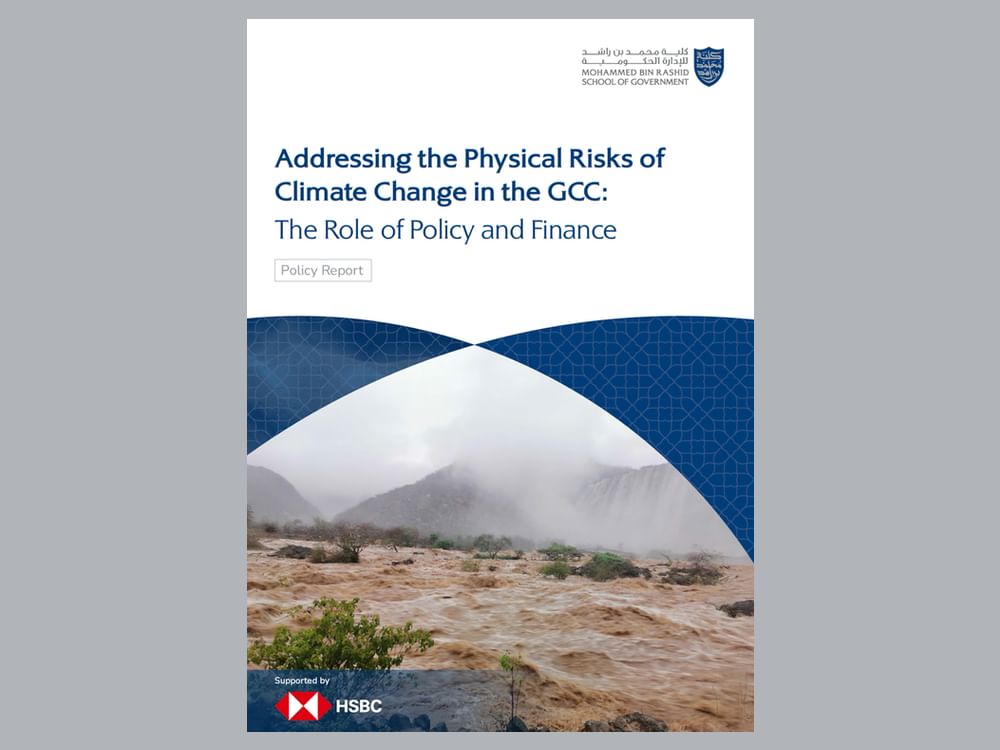 MBRSG unveils key report on governing climate risks in GCC