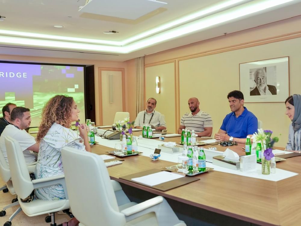 Abdulla Al Hamed meets Arab content creators in Cannes