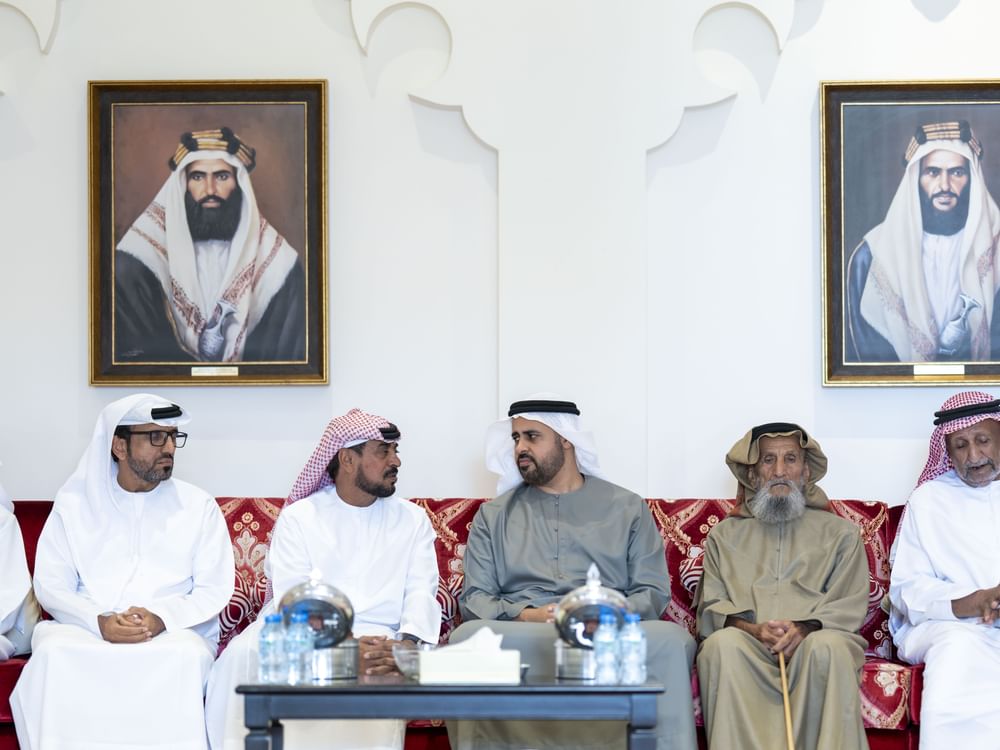 Theyab bin Mohamed bin Zayed offers condolences on passing of Salem Musabah Al Neyadi