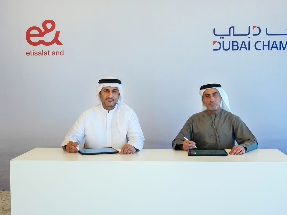 Dubai Chambers signs MoU with e& to enhance support for local business community