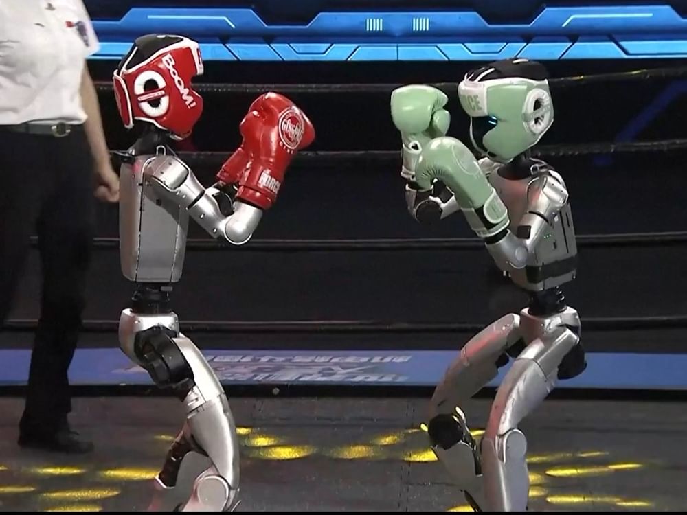 La Chine inaugure la première compétition mondiale de robots humanoïdes combattants à Hangzhou