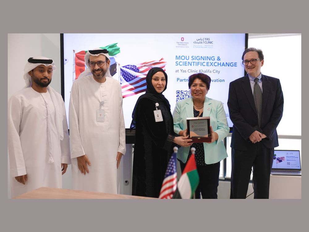 Yas Clinic, ADSCC, Ohio University sign MoU to advance cellular, gene therapy research
