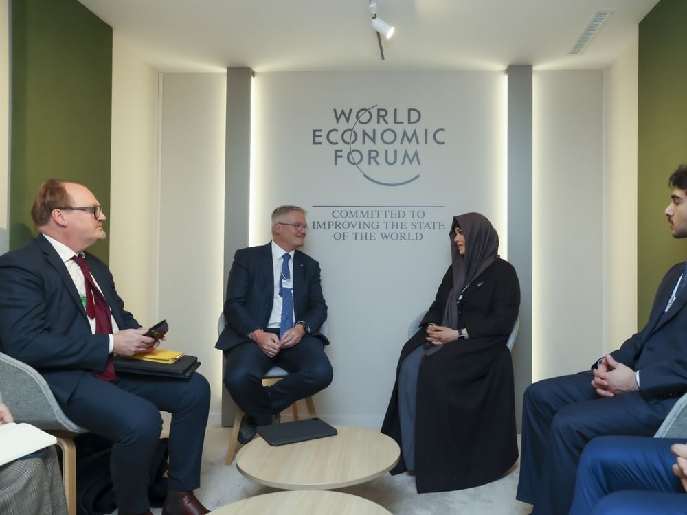 Latifa bint Mohammed meets OECD Secretary-General