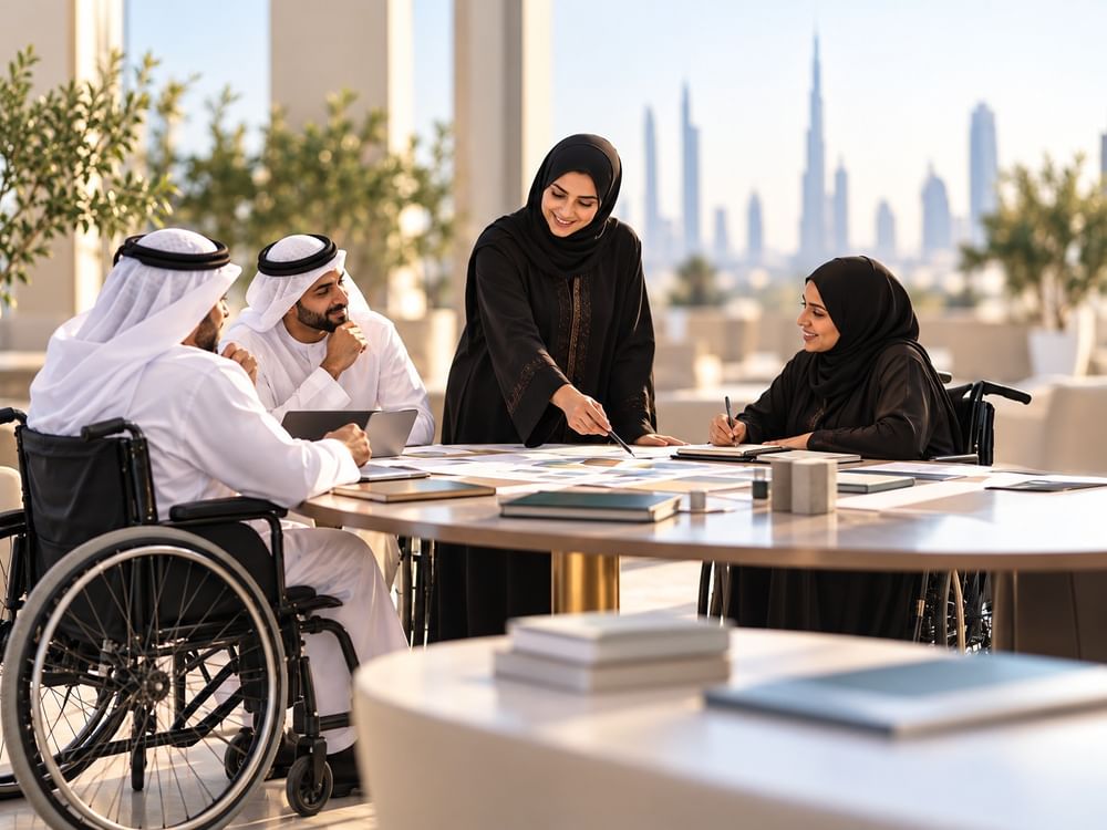 برئاسة مريم بنت محمد بن زايد .. وزارة الأسرة تنظم ورشة عمل لوضع أولويات استراتيجية وطنية تستهدف أصحاب الهمم