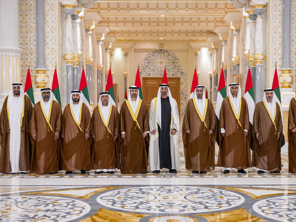 New UAE ambassadors sworn in before President, foreign envoys present credentials