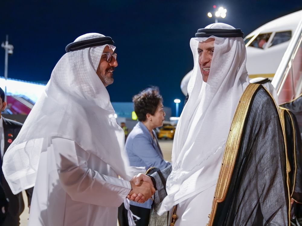 RAK Ruler arrives in Shenzhen on a working visit to China | Emirates ...