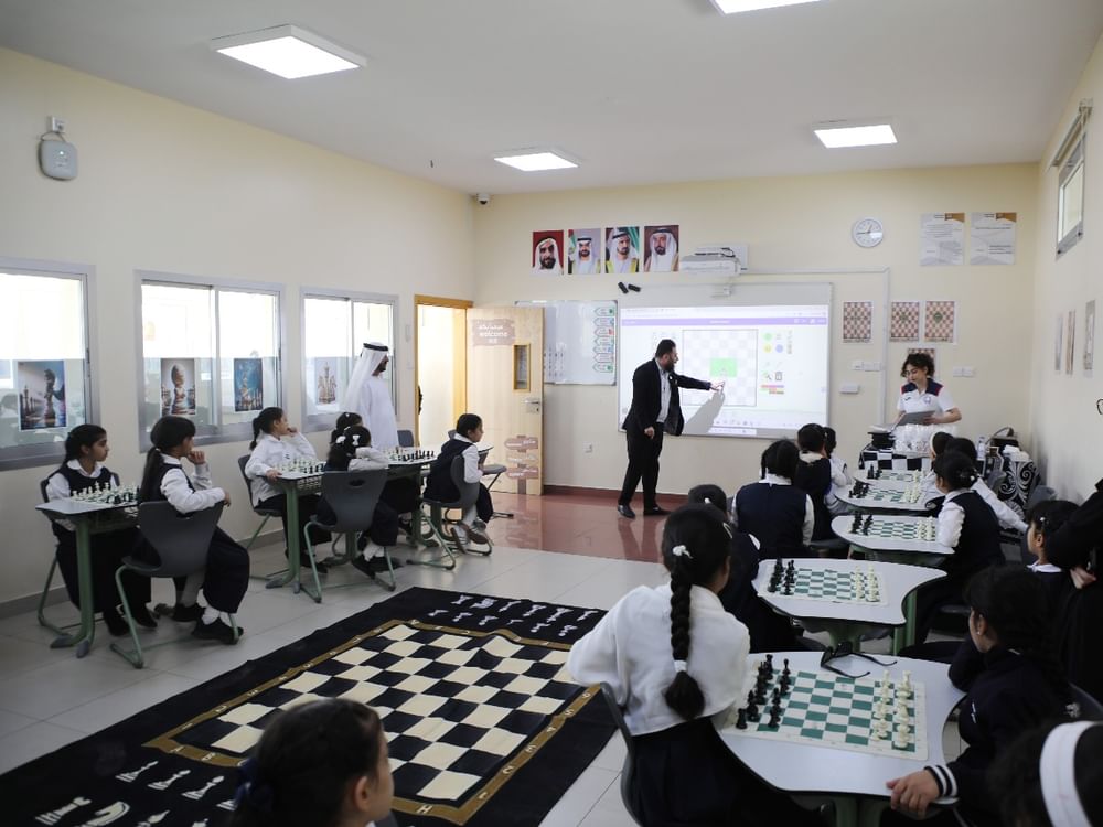 افتتاح مراكز مدرسية جديدة لتعليم الشطرنج
