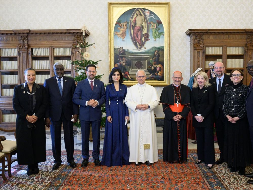 Pope Leo XIV receives jury of Zayed Award for Human Fraternity 2026