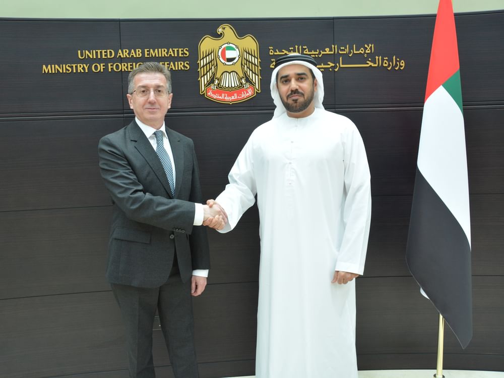 Deputy Director of MoFA’s Dubai Office receives credentials of Consul-General of Republic of Azerbaijan