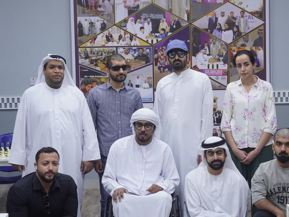 "العين للشطرنج" يستضيف "أصحاب الهمم" في بطولاته الرياضية