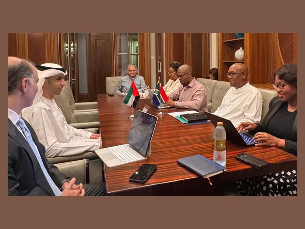 الإمارات وجنوب أفريقيا تبحثان سبل تحفيز الازدهار التجاري بين البلدين