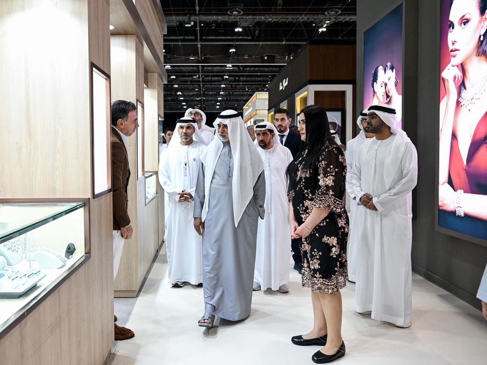 Nahyan bin Mubarak inaugurates 32nd Jewellery & Watch Show Abu Dhabi 2025