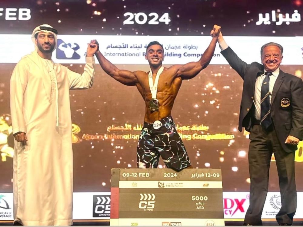 Ajman International Bodybuilding Competition concludes, UAE scoops 1