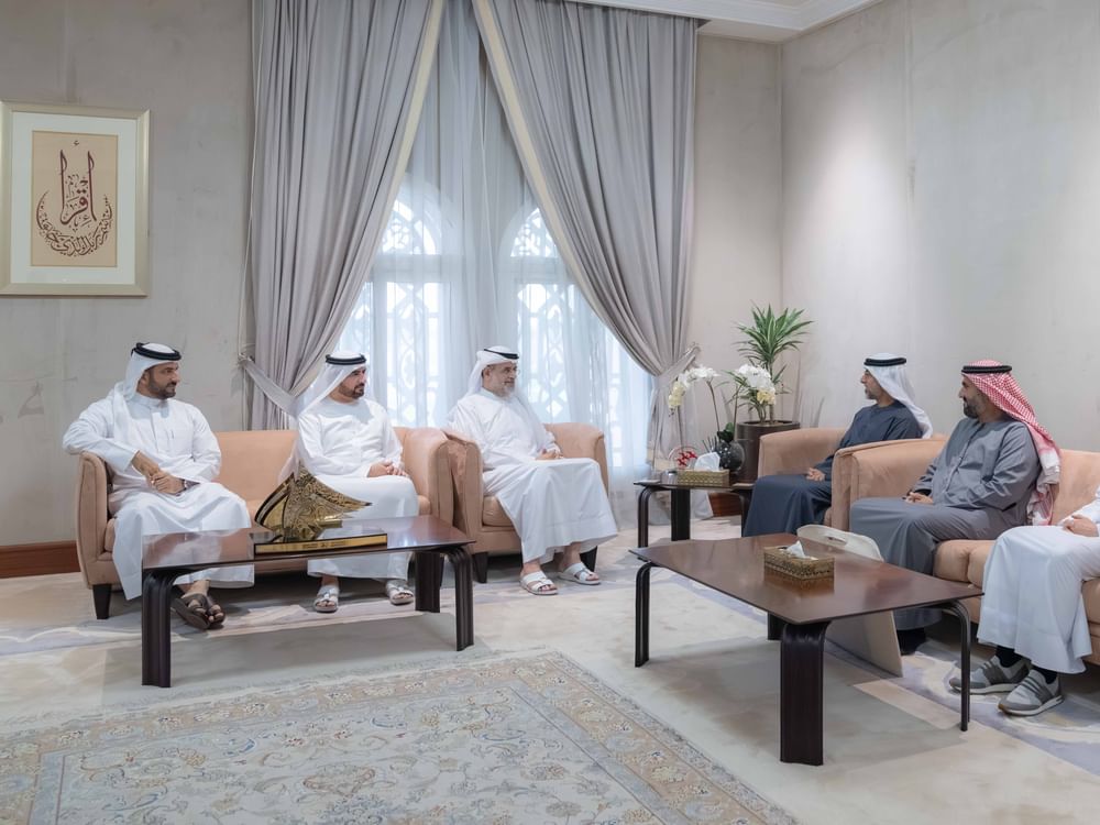 Sharjah Crown Prince receives Energy and Infrastructure Minister