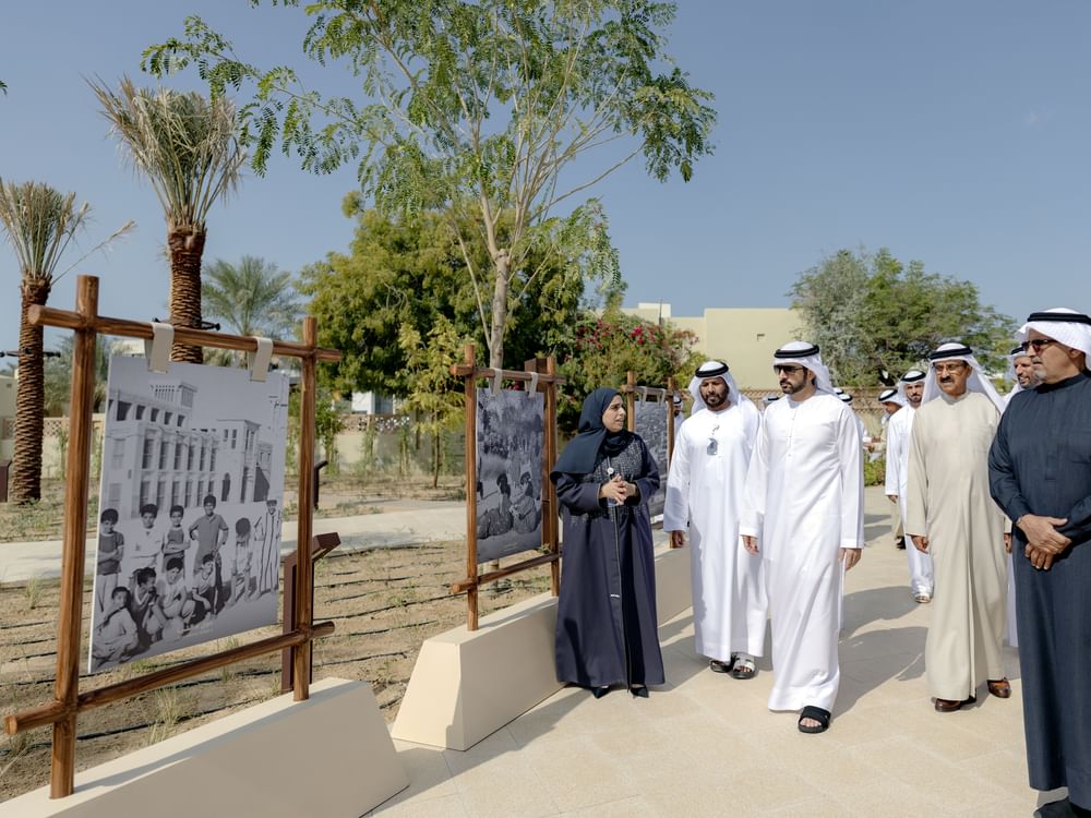 حمدان بن محمد يشهد افتتاح "حوي ند الشبا"