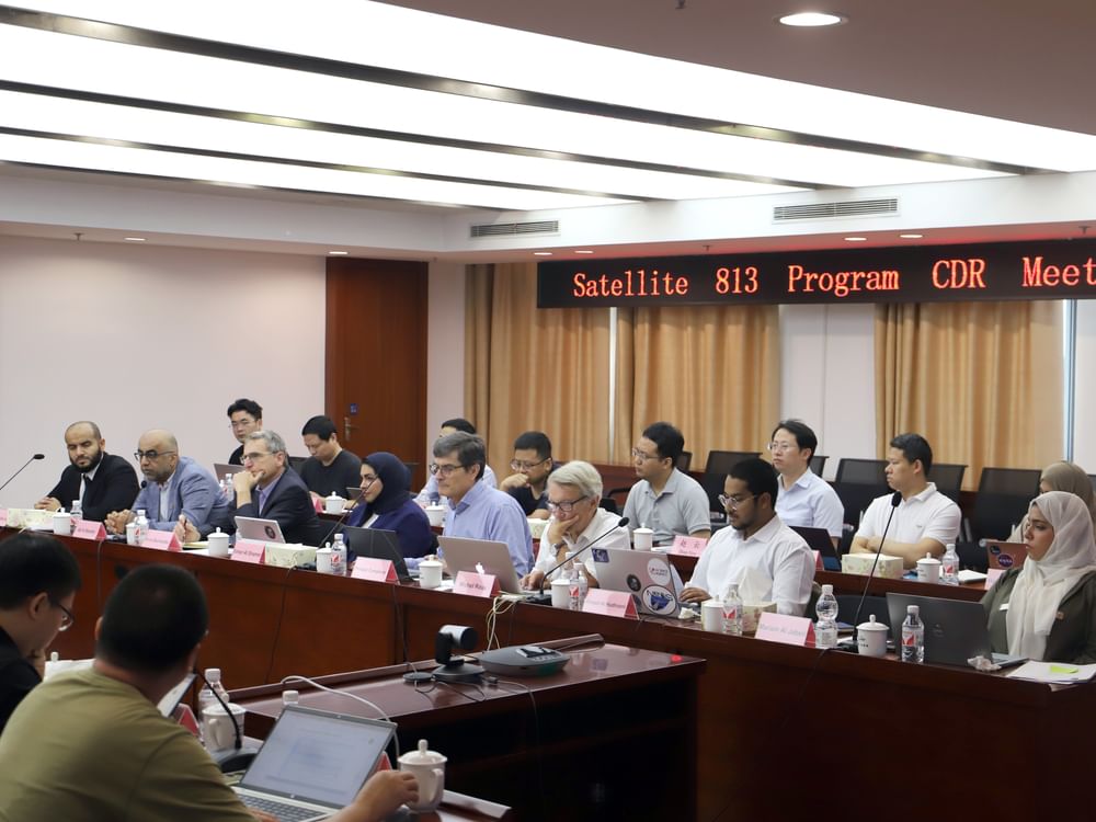NSSTC reviews Arab Satellite 813's final design, moves to AI&T