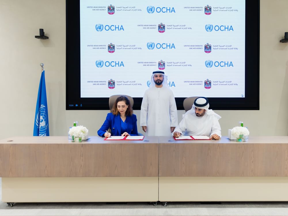 Les Émirats arabes unis versent 5 millions de dollars au Fonds humanitaire pour le Soudan