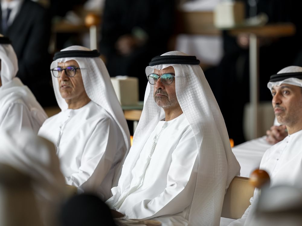 حامد بن زايد يشهد محاضرة  "إعادة تصور التعليم المبكر" نظمها مجلس محمد بن زايد