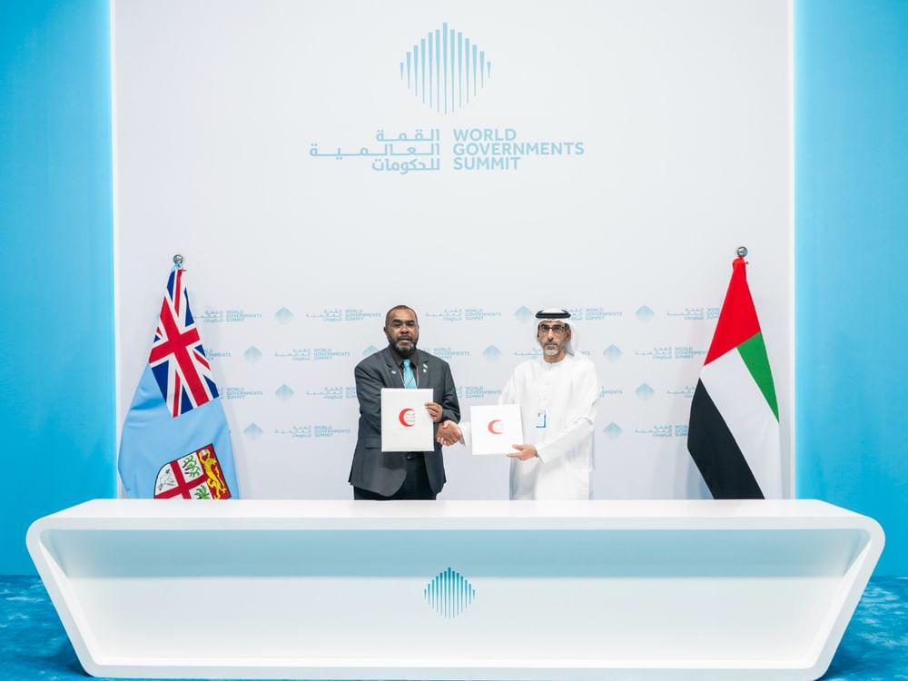 Emirates Red Crescent, Republic of Fiji sign strategic development agreement